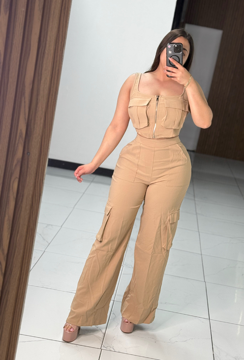 Cargo pant set