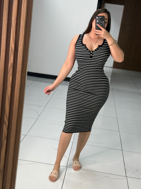 Stripes basíc dress