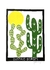 PALMA E CACTO 24x33 - comprar online