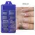 Kit Completo de Unhas Postiças Realistas - 100 Peças, Formato Caixão, Acrílico e Ferramentas para Gel e Esmalte