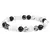 Pulseira de Pedras Naturais - Energia Positiva com Ametista, Quartzo e Jade