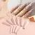 Kit Completo de Unhas Postiças Realistas - 100 Peças, Formato Caixão, Acrílico e Ferramentas para Gel e Esmalte - comprar online