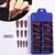 Imagem do Kit Completo de Unhas Postiças Realistas - 100 Peças, Formato Caixão, Acrílico e Ferramentas para Gel e Esmalte