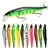 Isca artificial dura, isca de pesca, Wobbler Tackle, olhos 3D, - loja online