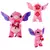 Bonecas de pelúcia Stitch Stuffed para crianças, desenhos animados, Anime Baby