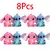 Bonecas de pelúcia Stitch Stuffed para crianças, desenhos animados, Anime Baby