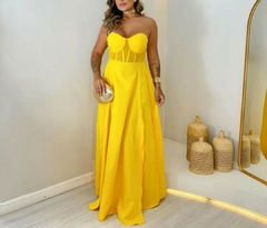 Vestido Longo Festa Elegância Feminina - loja online