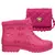 Kit Bota Infantil Menina Acolchoada Com Bolsinha - loja online