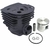 Cilindro C/ Pistao 46 Mm Para Motosserra Husqvarna 55 - MAMMUT SHOP