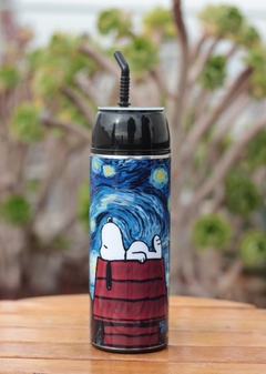 Mate autocebante diseño Snoopy