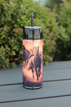 Mate autocebante diseño Caballos - comprar en línea