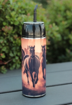 Mate autocebante diseño Caballos