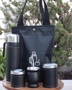Set Matero Completo color negro con mate aluminio - comprar en línea