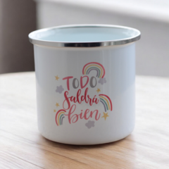 Taza enlozada "todo saldra bien" - TuttoMate