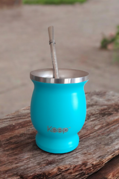 Mate kepp aluminio aguamarina - comprar en línea