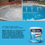 Pintura Piletas Piscinas Colorín Latex Al Agua Color Blanco - tienda online