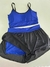 Conjunto de shorts duplo na internet