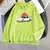 Graphic Impresso Hoodies, Streetwear Manga Longa, Moleton - comprar online