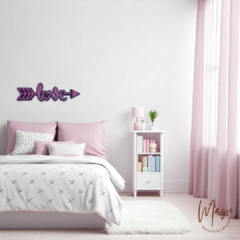 Cartel Love decorativo para pared - comprar online