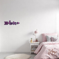 Cartel Love decorativo para pared en internet