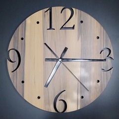 Reloj de Pared Calado, terminacion Guayabira - Mas+ Deco & Gift