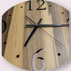 Reloj de Pared Calado, terminacion Guayabira - tienda online