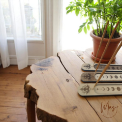 PORTA SAHUMERIOS RÚSTICO DE MADERA - comprar online