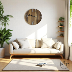 Reloj de Pared Calado, terminacion Guayabira - comprar online