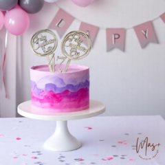 Topper Personalizado para cumpleaños en internet