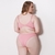 Conjunto Plus Size sem Bojo em Microfibra e Renda - loja online