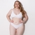 Conjunto Plus Size sem Bojo em Microfibra e Renda - loja online