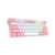 Teclado Gamer Redragon K616 Fizz Pro | White/Pink | K616-RGB-SP WP | Mecánico Compacto RGB - Micro House