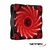 FAN COOLER NETMAK 120X120 LED ROJO NM-12025R