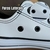 O Converse All Star Couro Palmilha em Gel x Branco - Premium na internet