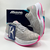 Mizuno Wave Rider 26 - Cinza/Rosa - Premium