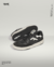F03 Negro Suela miel apliques blancos
