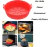 Kit 6 Capas Protetoras de AirFryer de Silicone Redonda Air Fryer e Forno Fritade - varieshop
