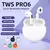 Air Pro 6 TWS Fones De Ouvido Sem Fio, Fones De Ouvido Bluetooth, Mic Pods, InEa - varieshop