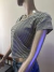 Blusinha Croped Listrada Preto/Branco Rchlo Basics M - comprar online