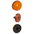 LANTERNA LATERAL RANDON 2000/....AMARELA LED S/SUP GF5127AM na internet