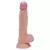 Prótese Realística com Escroto e Ventosa 21 x 4 cm - comprar online