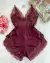 Baby Doll Luxo Vinho