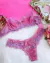 Conjunto Luxo sem Bojo Rosa e Lilás