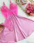 Camisola Luxo sem Bojo Rosa Neon