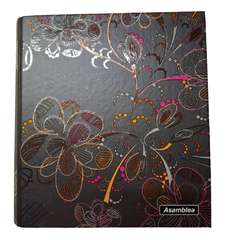 Carpeta Asamblea 3X40 Flores - La Pluma Dorada