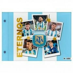 Carpeta Mooving N°5 Dibujo Futbol