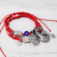 Pulsera Amuletos Roja - comprar online