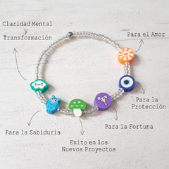 Pulsera Amuletos Fimo - comprar online