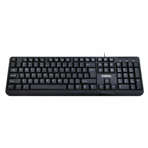 TECLADO USB OFFICE OK100 NEGRO
