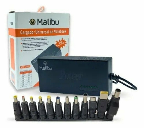 CARGADOR UNIV. NOTEBOOK 120W MY-120W MALIBU B